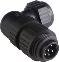 Złącza wtykowe do napięcia sieciowego Hirschmann 934 130-100-1 CA 6 W LS, Ilość styków: 4 (3 + PE), 1 szt.