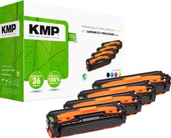 Wielopak kaset z tonerem KMP SA-T57V Cyan / Yellow / Magenta / Black Toner KMP SA-T57V 3511,0005, 1 zest.