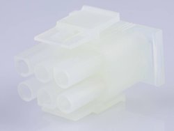 Obudowa złącza pin żeńskiego na kabel Molex MOL Power & Signal Sol. 50841065, piny: 6, NaN A, 1 szt.