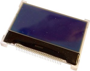 Wyświetlacz LCD Display Elektronik DEM128064OSBH-PW-N biały niebieski 128 x 64 Pixel (S x W x G) 58.2 x 41.7 x 5.7 mm