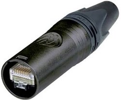 Złącze męskie RJ Neutrik NE8MX6-B-T, RJ45, CAT 6a, piny:8P8C, 1 szt.
