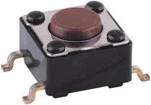 Przycisk Mentor 1254.1004 1254.1004, 12 V DC/AC, 0.05 A, 1 szt.