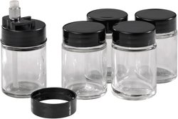 Zestaw szklanych pojemników Reely, z systemem łatwych zatrza