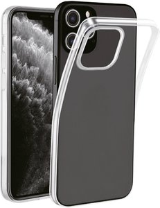 Vivanco Super Slim Futerał backcase Apple iPhone 12 Pro Max przeźroczysty Ładowarka indukcyjna, Bryzgoszczelny, Pyłoszczelna, Odporny na wstrząsy, Wodoodporny