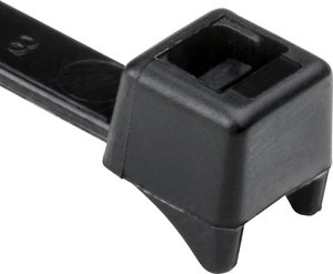 Opaska kablowa HellermannTyton CTT60R-PA66-BK 112-56019, 205 mm, poliamid 6.6, 100 szt.