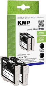 Zestaw tuszy Epson T07114H10, oryginalny, 2x czarny
