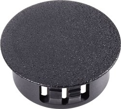 Zaślepka otworu PB Fastener, 76190, 76190, (Ø x D) 23.2 mm x 10.3 mm, czarny, 1 szt.