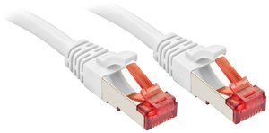Kabel sieciowy Lindy Cat.6 S/FTP 0,5m Biały 0,5m Cat6 S/FTP (S-STP) Kabel LAN LINDY 47791, 1 szt., RJ45, CAT 6, S/FTP, 0.50 m, biały