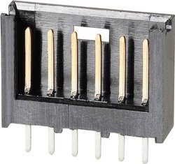 Listwa kołkowa, męska, standardowa TE Connectivity AMPMODU 280520-1, wire-to-board, piny: 12, 3 A, 1 szt.