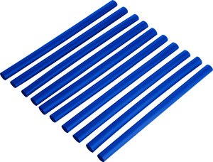 Zestaw rurek termokurczliwych DSG Canusa 2810048502CO, niebieski, 4.80 mm, Współczynnik skurczu:2:1, 10 szt.