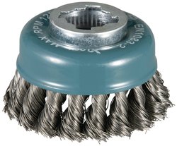 Makita Szczotka garnkowa, 80 mm, metalowa, X-Lock  D-73374 1 szt.