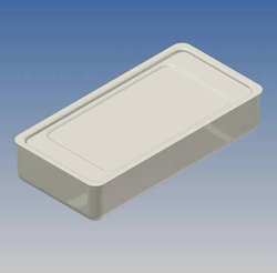 TEKO Electrolytic tin-plated steel enclosures, SCREW. 64 x 32 x 13 mm Electrolyic tin-plated. Obudowa uniwersalna TEKO 444.15, (D x S x W) 63.5 x 31.5 x 13 mm, stal, 1 szt.
