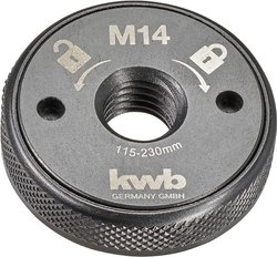 Nakrętka szybkomocująca 115 –230 mm kwb 717700