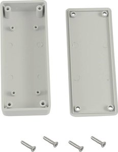 Obudowa uniwersalna Hammond Electronics, ABS, szary, (D x S x W) 100 x 40 x 20 mm, 1 szt.