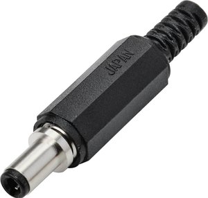 Adapter złącza niskonapięciowego TRU COMPONENTS  złącze męskie proste 5.5 mm 2.5 mm 1 szt.