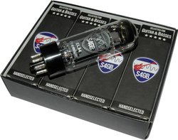 Zestaw lamp elektronowych EL34 S4GB Premium - pasujące 4 lampy dla gitar i basów  EL34 S4GB Premium-4 Lampa elektronowa, pasujące cztery 4 szt.