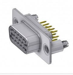 Złącze żeńskie D-Sub Deltron Connectors HD-D15 SY/2 M86UN, rzędy: 3, styki: 15, 180 °, 1 szt.
