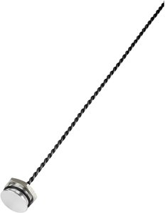 Przycisk piezoelektryczny TRU COMPONENTS PS161P10Y01 647849, 16 mm, 1 szt.