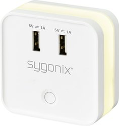 SYGONIX OŚWIETLENIE NOCNE LED W TYM. USB Lampka nocna Sygonix