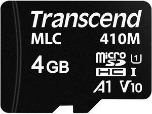 Karta pamięci microSD Transcend TS4GUSD410M, 4 GB, Class 10 UHS-I