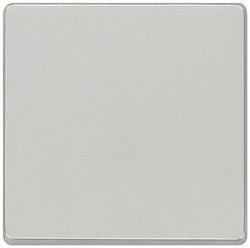Siemens Osprzęt elektroinstalacyjny Zaślepka Przełącznik schodowy, Wyłącznik, Przełącznik krzyżowy Delta aluminiowy (metaliczny) 5TG6241