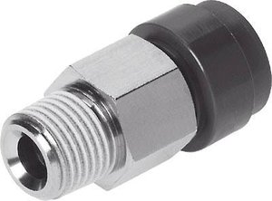 Złącze śrubowe wtykane FESTO QS-V0-3/8-10    Średnica rury: 10 mm   1 szt.