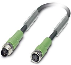 Kabel do czujników/elementów wykonawczych Phoenix Contact SAC-3P-M 8MS/ 5,0-PUR/M 8FS 1693319, Złącze żeńskie M8, proste, 1 szt.