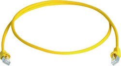 Kabel LAN Telegärtner L00006A0052, 1 szt., RJ45, CAT 6a, S/FTP, 50.00 m, żółty