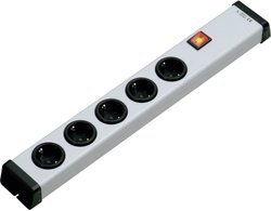 Listwa zasilająca z wyłącznikiem Ehmann Vario Linea 0201x00052300, Brak, Ilość gniazdek: 5