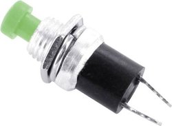 Przycisk TRU COMPONENTS TC-MT250AGN TC-MT250AGN, 1 szt.