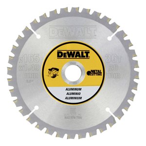 Bateria do piły tarczowej 165/20mm 36FZ Tarcza tnąca Dewalt   1 szt.