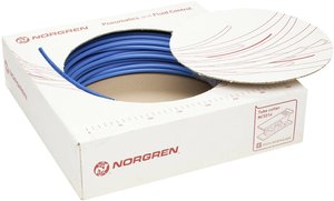 Wąż do sprężonego powietrza polireutan PU-0512025C Norgren niebieski Średnica zewnętrzna: 12 mm Średnica wewnętrzna: 8 mm Maksymalne ciśnienie robocze: 9 bar
