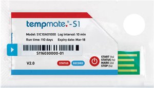 Rejestrator temperatury tempmate S1C10A01000 S1C10A01000 -30 do +70 °C