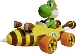 Samochód RC dla początkujących Carrera RC Mario Kart Bumble V, Yoshi, 1:18, Elektryczny