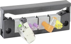 Listwa przepustów kablowych Icotek KEL-QUICK E4 42423, (D x S x W) 120 x 38 x 17 mm, poliamid, 1 szt.