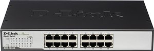 D-Link DGS-1016D 16-portowy przełącznik Gigabit Desktop D-Link DGS-1016D Switch sieciowy 16 Portów 1 GBit/s