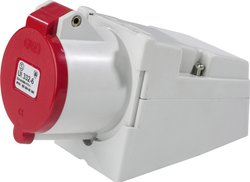 Gniazdo naścienne CEE-CARA AS Schwabe 60578 16 A 400 V