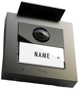 m-e modern-electronics VS-21 A Vistasmart Wideodomofon LAN, WLAN Jednostka zewnętrzna  antracytowy