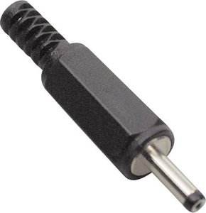 Złącze męskie niskonapięciowe TRU COMPONENTS  złącze męskie proste 2.4 mm 0.7 mm 1 szt.