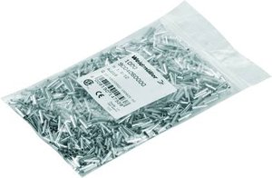 Końcówka rurkowa Weidmüller H1,5/12 9004060000, Bez izolacji, 1.5 mm²  x 12 mm, 1000 szt.