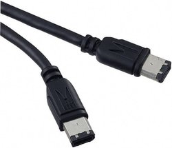 Kabel FireWire Digitus AK-420101-030-S, [1x złącze męskie FireWire (400) 6-pin - 1x złącze męskie FireWire (400) 6-pin], 3.00 m