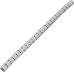 Wąż spiralny TRU COMPONENTS TC-MX-KLT20GY203, 20 mm (max), szary, 5 m