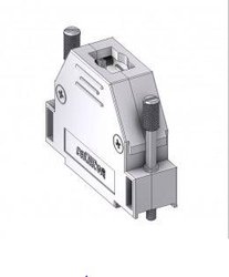 Obudowa złącza D-SUB Deltron Connectors DHM 25 UN4, tworzywo sztuczne, metalizowane, 180 °, 1 szt.