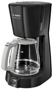 Automatyczne wyłączanie ekspresu do kawy CompactClass Extra czarny/jasnoszary Ekspres do kawy Bosch Haushalt TKA3A033 TKA3A033 1100 W