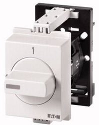 Przełącznik, styki: 2, 10 a, przednia płyta: RĘCZNY-0-AUTOMATYCZNY, 60°, zatrzaskowy, montaż na szynie Wyłącznik Eaton TM-1-15431/IVS     1 szt.