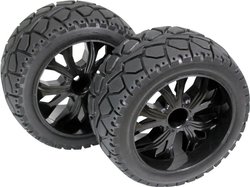 Koło kompletne Absima 2500014 1:10 Buggy czarny 1 par(a)