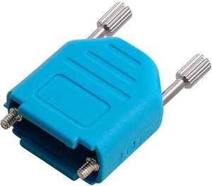 Obudowa złącza D-SUB encitech DPPK09-FMB-K 6353-0144-01, poliamid, 180 °, 1 szt.