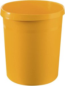 HAN GRIP 18190-15  Kosz na papier 18 l (Ø x W) 312 mm x 350 mm polipropylen żółty 1 szt.