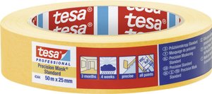 Taśma maskująca tesa Präzisionskrepp® 04344-00003-00 PRECISION STANDARD (D x S) 50 m x 25 mm 50 m 1 szt.