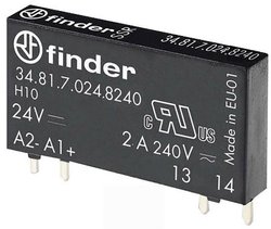 Finder 34.81.7.024.8240 Wąski przekaźnik SSR